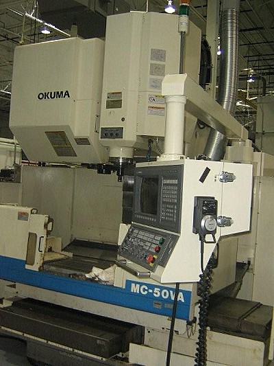 OKUMA Model MC50VA VMC / Vertical Machining Center